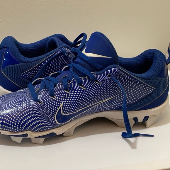 Nike Vapor Fastflex Cleats 917168-400 Size 9 Royal Blue pre owned - Picture 9 of 9